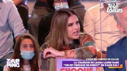 Kelly Vedovelli pousse un coup de gueule contre la chanson de Laura Laune dans On est presque en direct