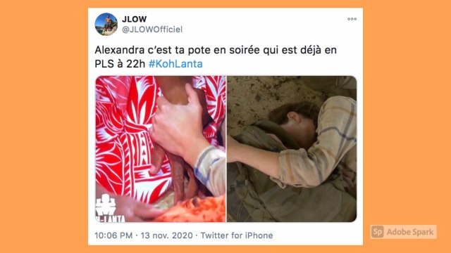 Alexandra (Koh-Lanta) en PLS après un repas chez l'habitant, Twitter se régale