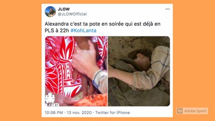 Alexandra (Koh-Lanta) en PLS après un repas chez l'habitant, Twitter se régale