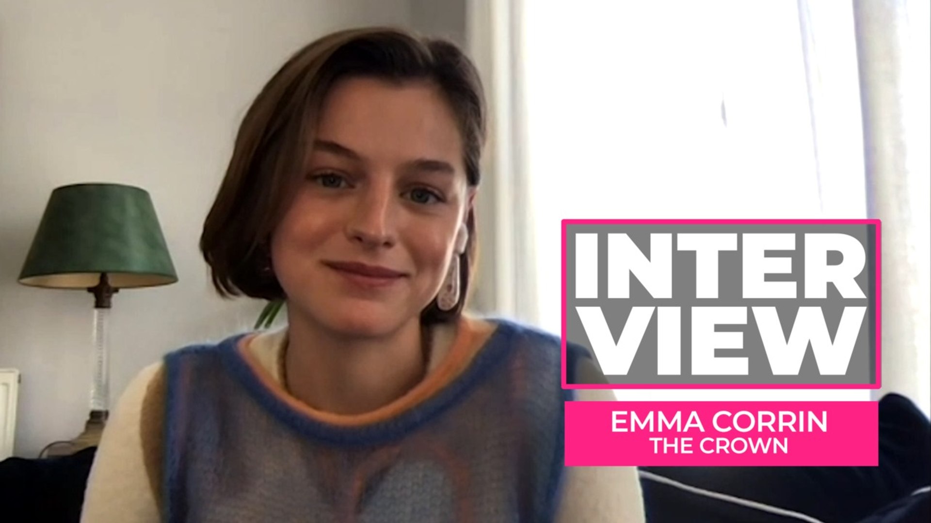The Crown : Emma Corrrin Interview