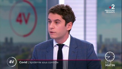Un vaccin contre le Covid dès janvier en France ? La réponse de Gabriel Attal