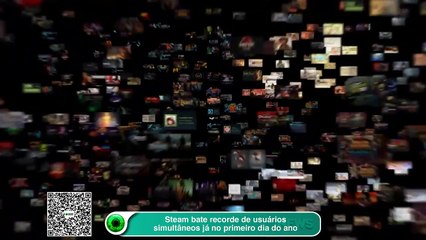 Steam bate recorde de usuários simultâneos já no primeiro dia do ano
