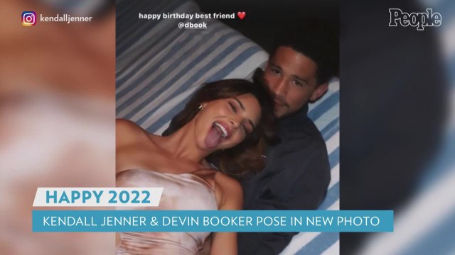 Kendall Jenner Snuggles Up to Boyfriend Devin Booker in Sweet Photo from New Year's Weekend