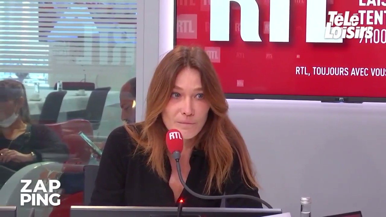 Carla Bruni tacle les haters des réseaux sociaux : "Ils ont tous 14 ans..."