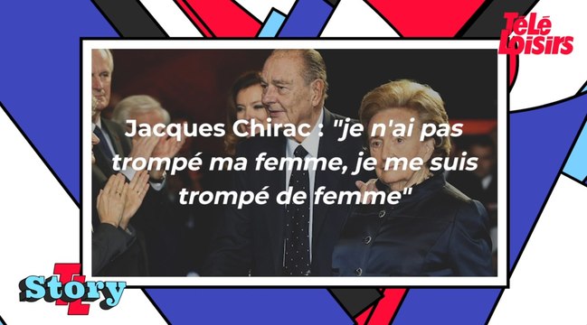 Je n'ai pas trompé ma femme, je me suis trompé de femme : un biographe de Jacques Chirac rapporte sa phrase cruelle sur Bernadette