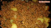Carne moída com batata simples