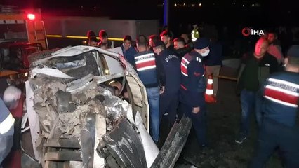 Aydın'da katliam gibi kaza; 2 ölü 3 ağır yaralı