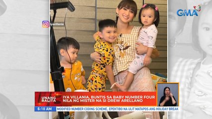 Iya Villania, buntis sa baby number four nila ng mister na si Drew Arellano | UB