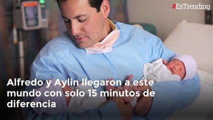 Mellizos nacen en distintos años tras llegar a este mundo con 15 minutos de diferencia