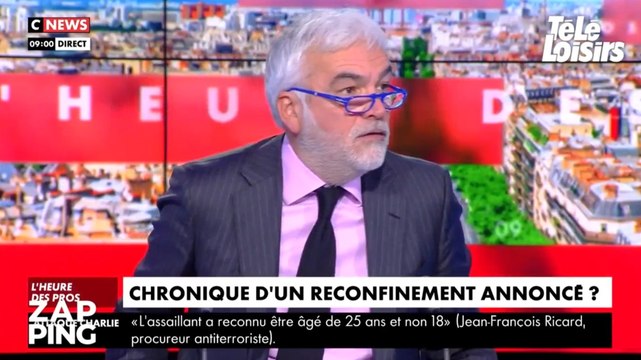 Pascal Praud sermonné sur son plateau de CNews : Vous me faites peur !