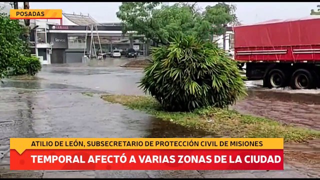Temporal afectó a varias zonas de la ciudad