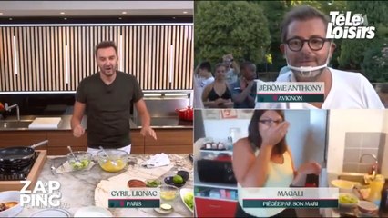 Tous en cuisine avec Cyril Lignac : l'amusante réaction de cette téléspectatrice en direct