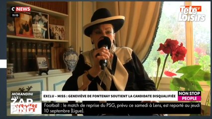 Geneviève de Fontenay dézingue Sylvie Tellier après sa décision d'exclure Miss Guadeloupe