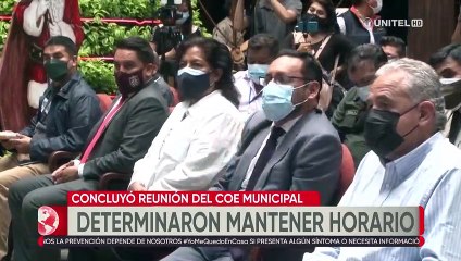 Cochabamba: COEM determina mantener horario de circulación y anuncia trabajos de desinfección