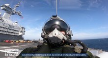 Frissons garantis : un catapultage sur le porte-avions Charle de Gaulle à voir sur C8  qui donne le vertige