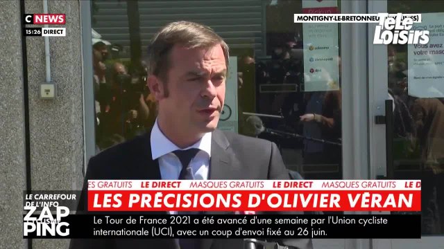 Les masques bientôt obligatoires dans la rue ? Les pistes d'Olivier Véran