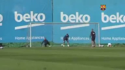 Ldc - Les coéquipiers de Messi gardent le rythme à une semaine de leur match contre Naples
