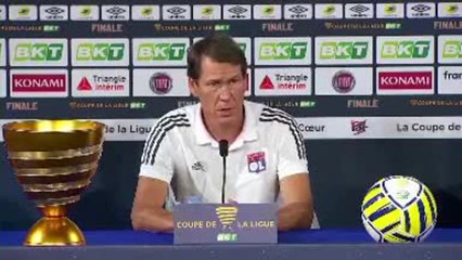 FOOTBALL: Coupe de la Ligue: Finale - Garcia : "On est outsider"