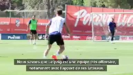 Quarts - Giménez : "Leipzig, une équipe difficile à jouer"