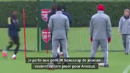 Arsenal - Arteta : ''Beaucoup de joueurs veulent encore jouer pour le club''