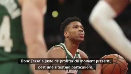 Bucks - Giannis Antetokounmpo : "La situation est particulière mais je ne peux pas me plaindre"