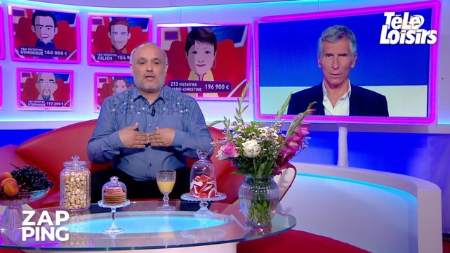 Nagui se moque du champion de Tout le monde veut prendre sa place vous êtes l'ami qui ne sert à rien