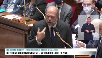 Éric Dupond-Moretti chahuté pour sa première à l'Assemblée nationale !
