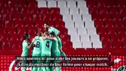 36e j. - Zidane : "Il y a beaucoup de personnes derrière le succès de l'équipe"