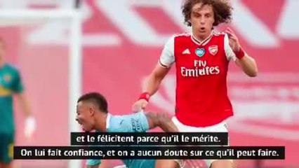 FA Cup - Arteta : "David Luiz a été phénoménal"