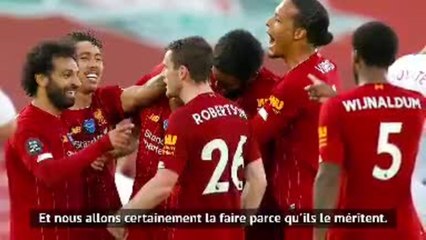 32e j. - Guardiola : "Nous ferons une haie d'honneur à Liverpool"