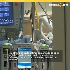 Más de 100 mil hospitalizados por Covid-19 en Estados Unidos