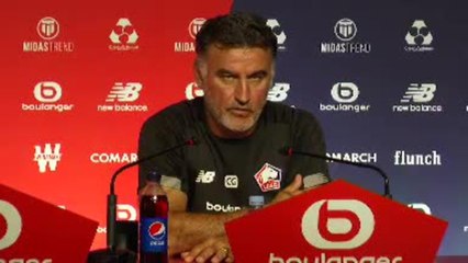 LOSC - Galtier : “On est obligé de freiner les joueurs”