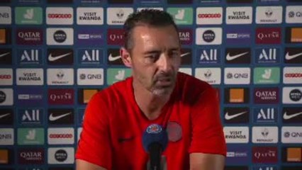 PSG - Echouafni : "Très fier d'être au PSG"