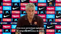 Barça - Setién sur le total de buts de Messi : 