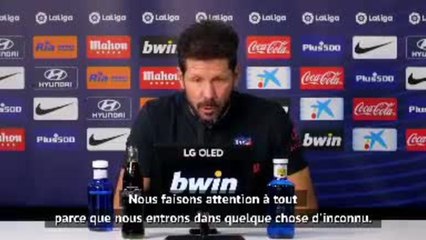 28e j. - Simeone : "Nous n'avons plus qu'à enfiler le maillot"
