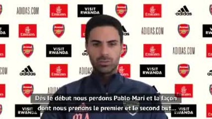 Arsenal - Arteta : "Il faut effacer le match contre City"