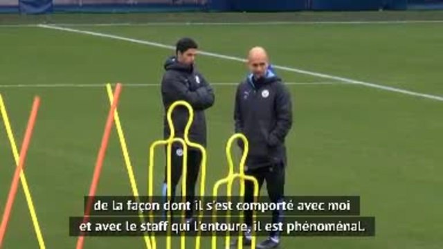 28e j . - Arteta : Guardiola ? Un modèle pour moi depuis que j'ai 15 ans