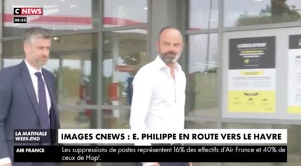 Quand Edouard Philippe surprend des journalistes de CNews… sur une aire d’autoroute