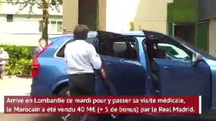 Transferts - Hakimi passe sa visite médicale à l'Inter