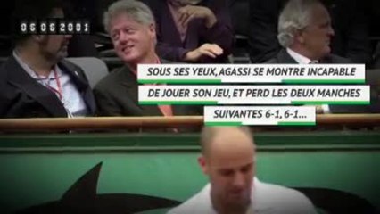 Il y a 19 ans - André Agassi victime de... Bill Clinton !