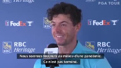 RBC Heritage - Watney positif au coronavirus, mais "le spectacle continue" pour McIlroy