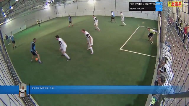 But de Willfred (1-3) - RENOVATION DU PATRIMOINE Vs TEAM POLUX - 03/01/22 20:00 - LIGUE 1