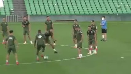 Betis - Fékir et ses coéquipiers s'entraînent à quelques heures du derby