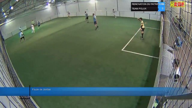 Faute de Jordan - RENOVATION DU PATRIMOINE Vs TEAM POLUX - 03/01/22 20:00 - LIGUE 1