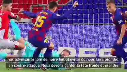 31e j. - Setién : "Nous devons garder la tête froide"