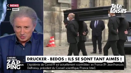 Michel Drucker raconte comment c'est passé la messe en hommage à Guy Bedos