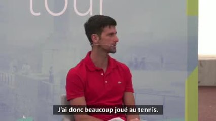 ATP - Djokovic : "J'ai pu beaucoup m'entraîner durant le confinement"