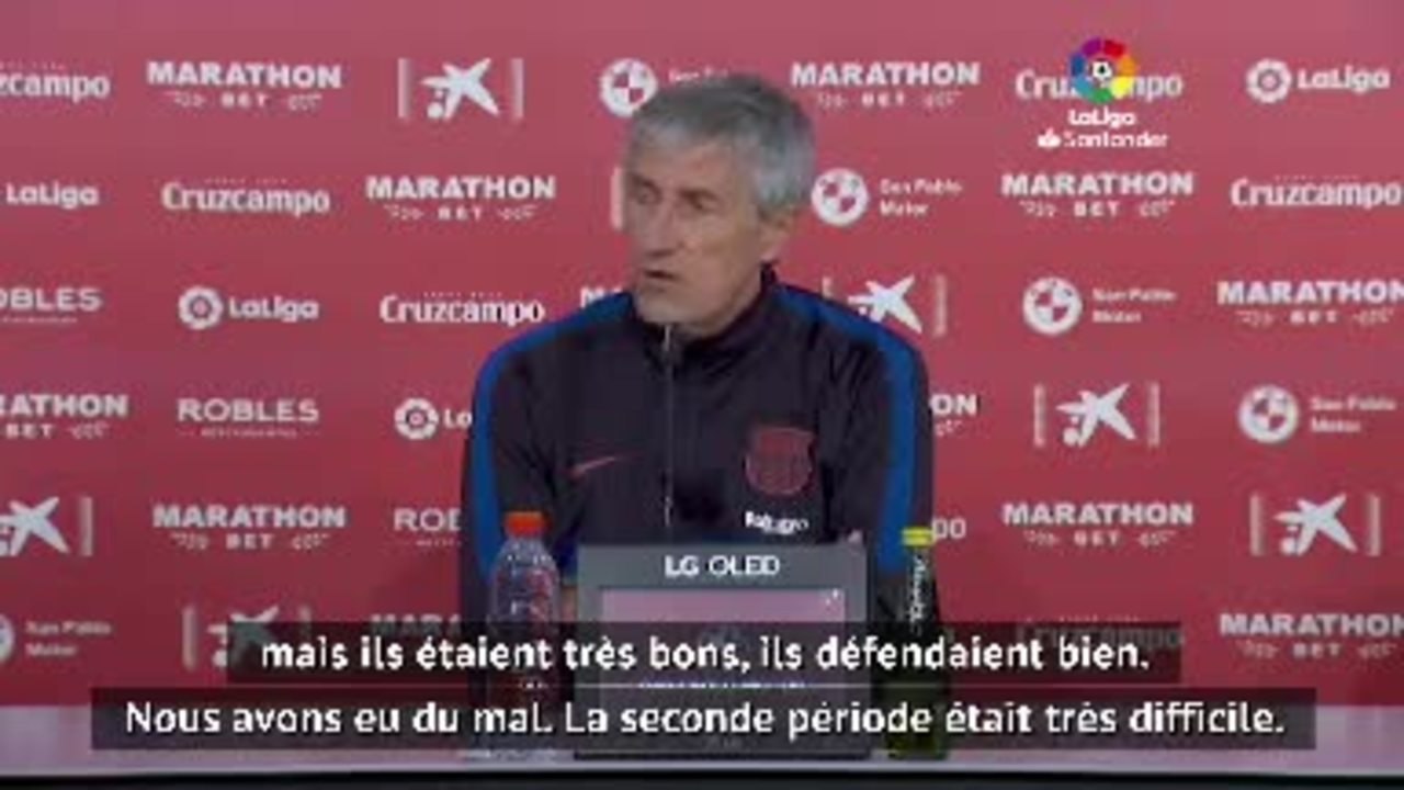 30e j. - Setién : "Pas un drame"