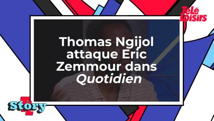 Thomas Ngijol attaque Eric Zemmour dans Quotidien