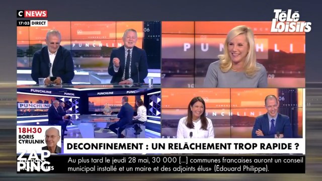 Laurence Ferrari recadre avec humour un invité qui salue BFM TV... sur CNews